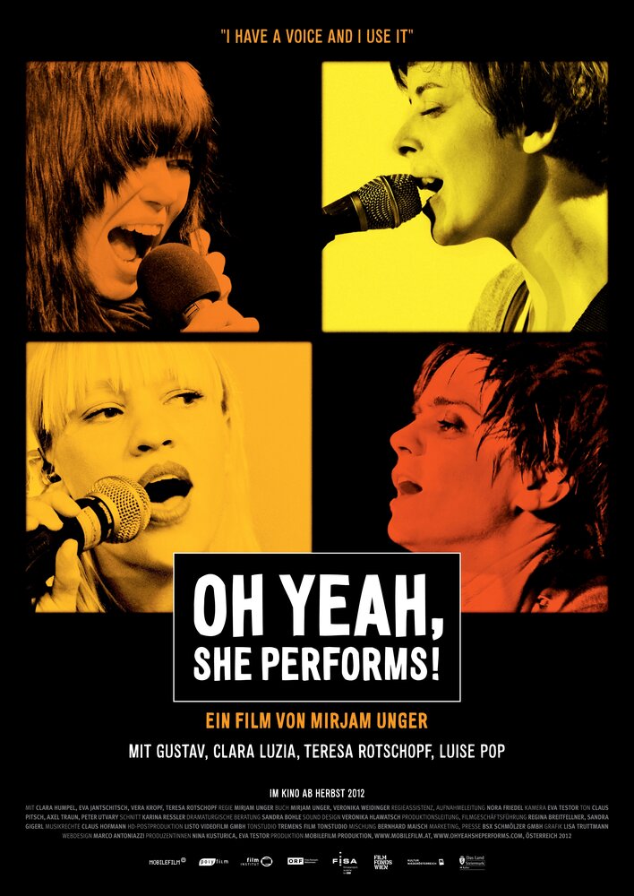 Oh Yeah, She Performs! (2012) постер