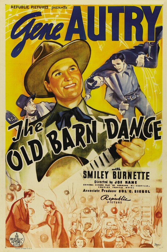 The Old Barn Dance (1938) постер