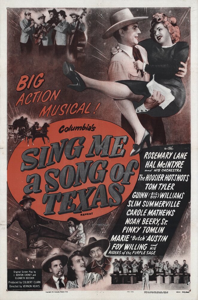 Sing Me a Song of Texas (1945) постер