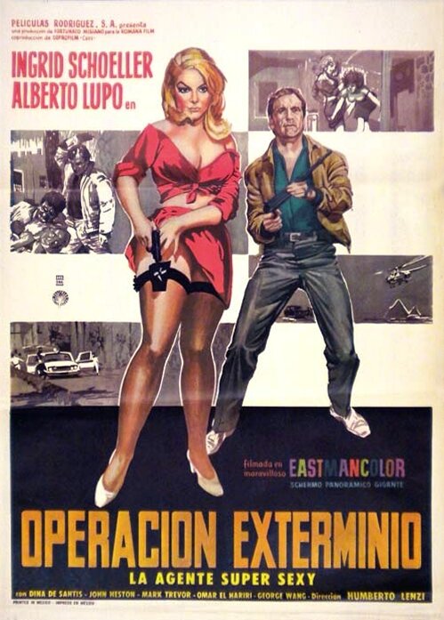 A 008 operazione sterminio (1965) постер