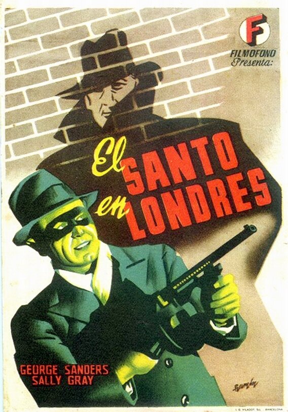 Святой в Лондоне (1939) постер