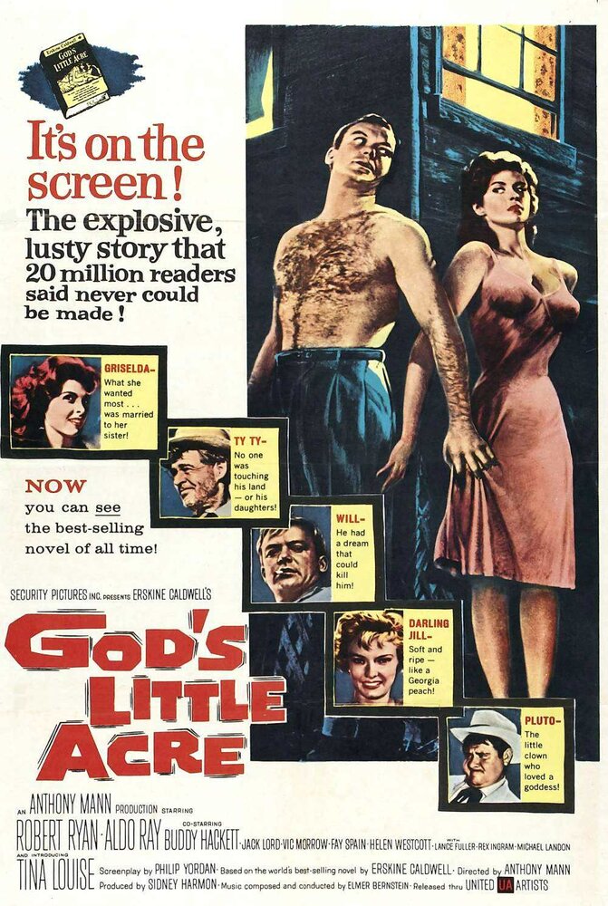 Богова делянка (1958) постер
