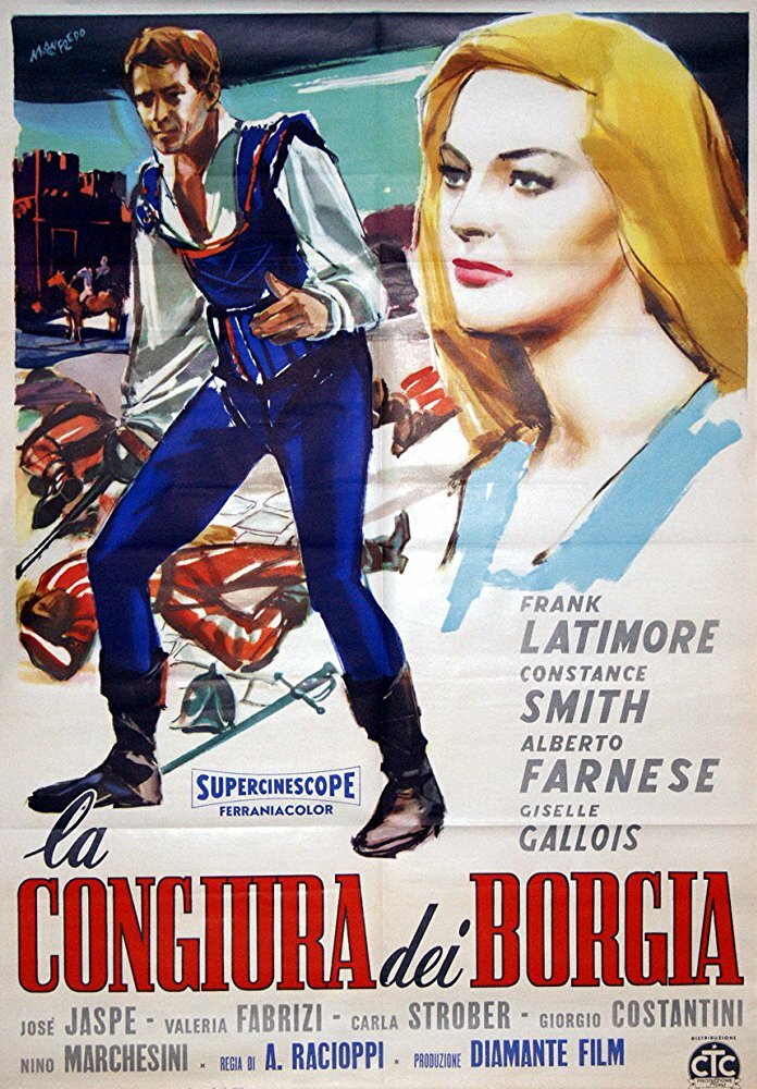 Заговор Борджиа (1959) постер