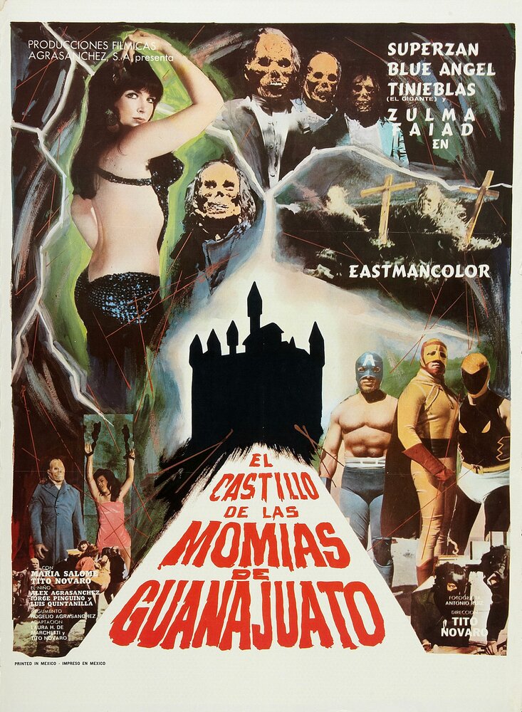 Замок мумий Гуанахуато (1973) постер