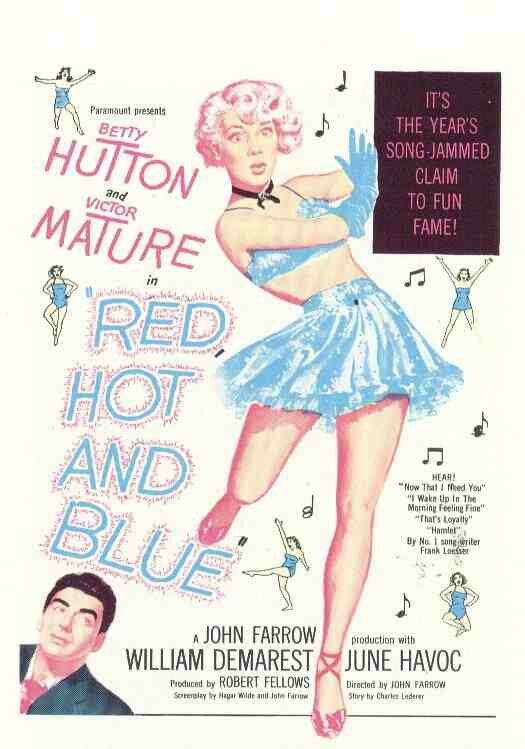 Red, Hot and Blue (1949) постер