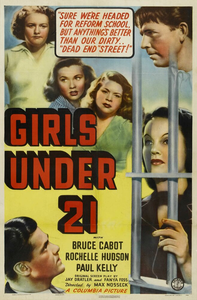 Девочки в возрасте до 21 (1940) постер