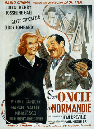 Дядюшка из Нормандии (1939) постер