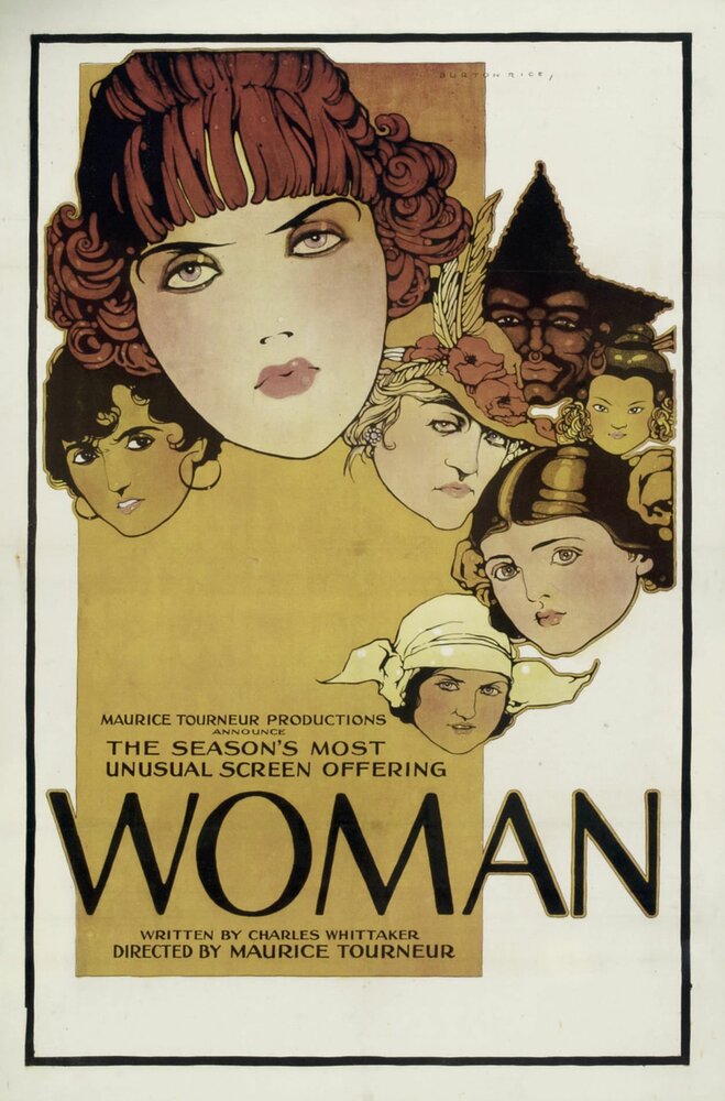 Женщина (1918) постер